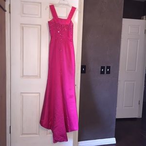 Hot Pink Formal Dress